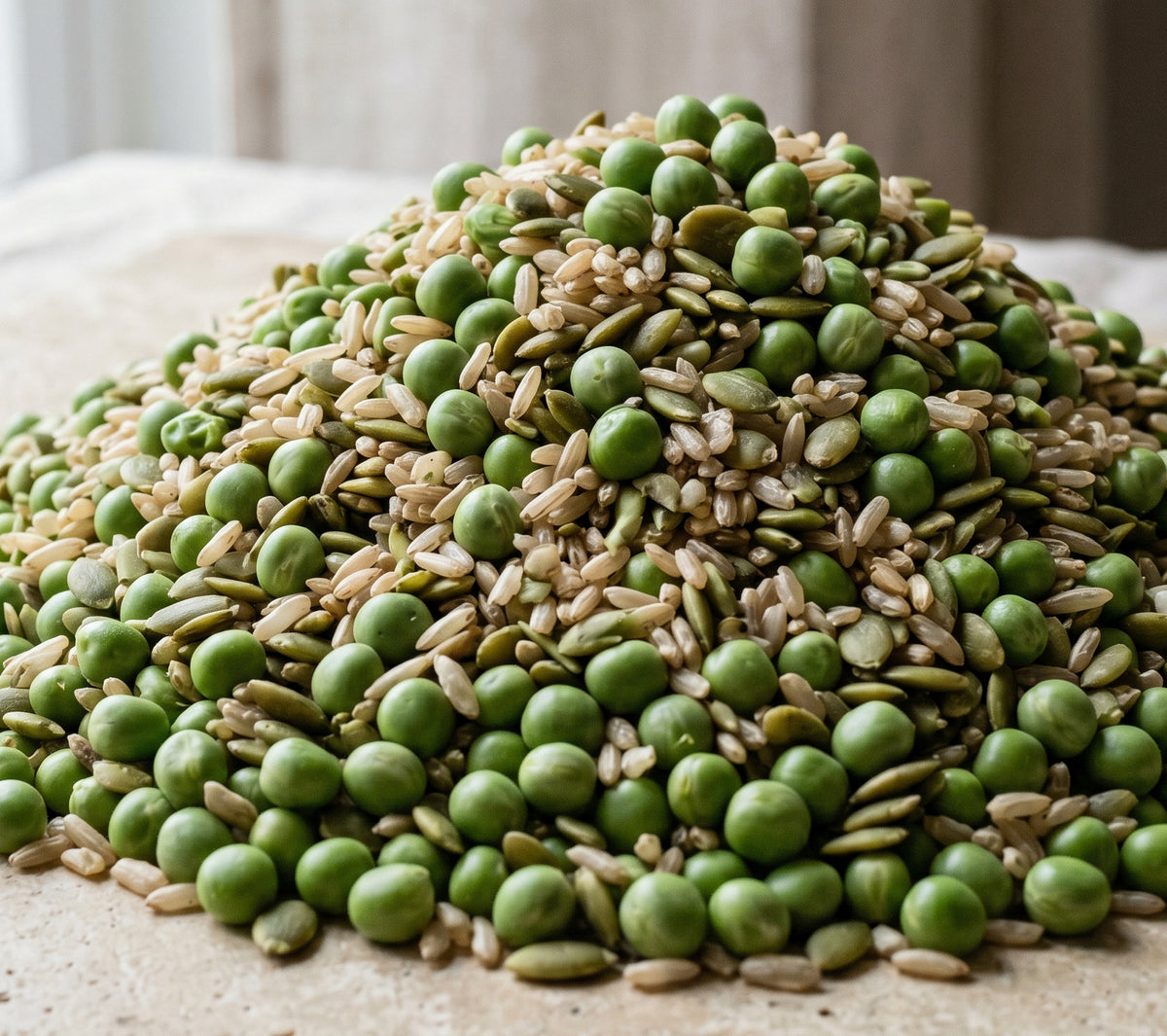 Combined with our proprietary organic plant protein blend